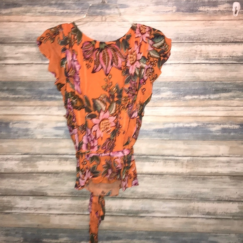 Farm Rio size small Adonia Pintucked size small Blouse - Picture 4 of 9